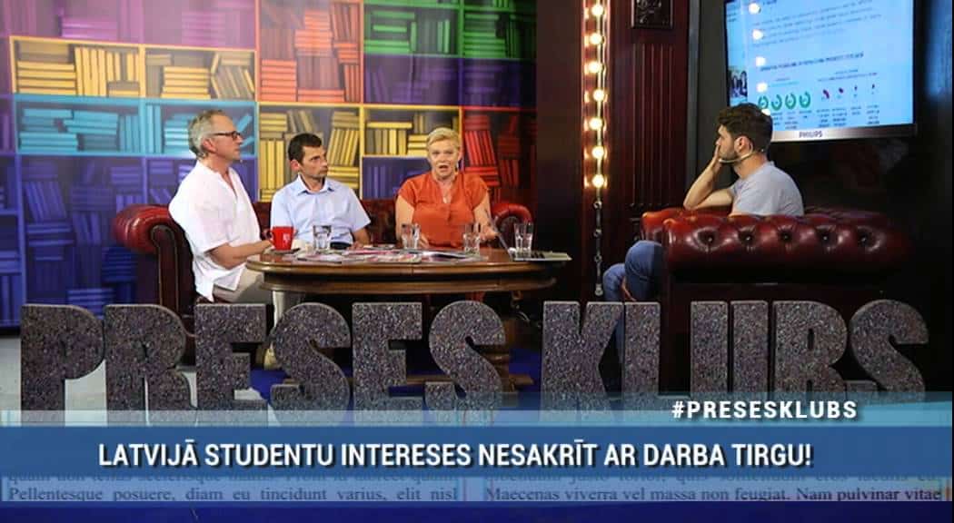 2015.07.03. TV 24. Par kopdzīves likumu, Baltijas neatkarību un Latvijas studentu interesēm!