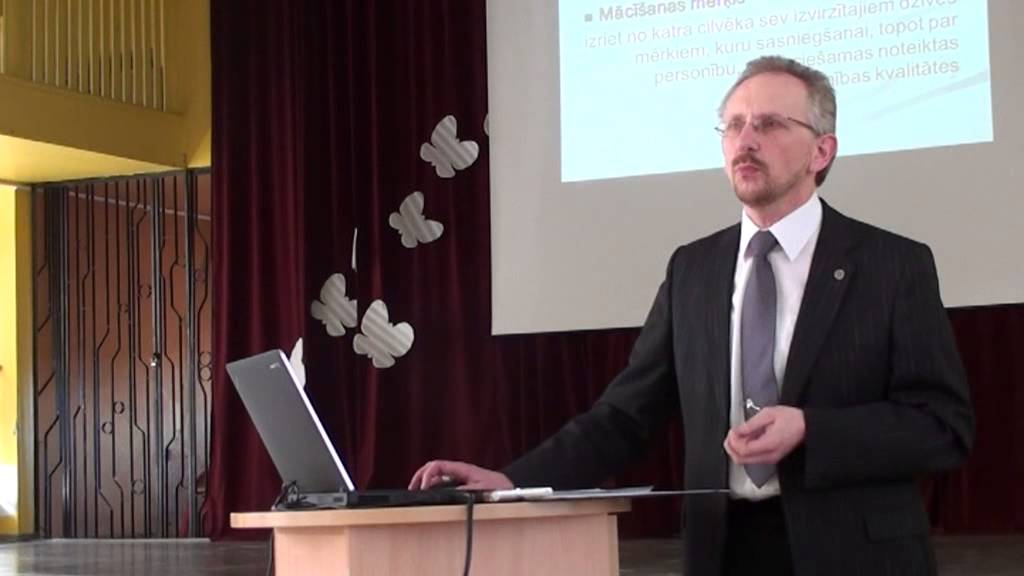 2013.04.05. Latvijas Nacionālā Skolotāju konference 2012: Edgars Kramiņš.